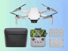 Imagens estabilizadas em 4K, alcance de transmissão de 10 km e 93 minutos de vôo por US$ 309: o DJI Mini 4K está à venda