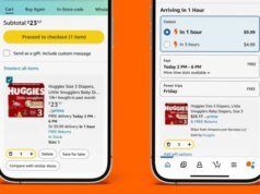Amazon adiciona opções de entrega de 1 e 3 horas nos EUA