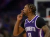 A enxurrada de gols de Malik Monk ajuda os Kings a segurar o Nets 126-122