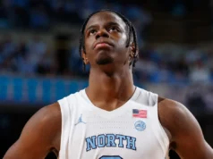 Caleb Wilson, da Carolina do Norte, teria sido submetido a uma cirurgia no final da temporada depois de quebrar o polegar direito no treino