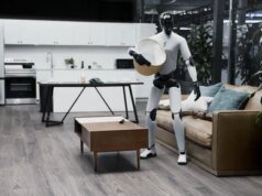 Robô humanóide oferece uma visão de um futuro sem tarefas