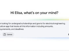 O modo AI do Google na Pesquisa agora permite planejar, escrever e codificar em seu próprio Canvas