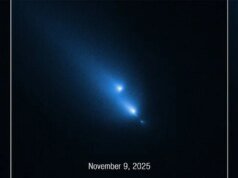 O Hubble estava observando este cometa quando a coisa mais legal aconteceu
