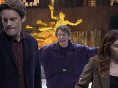 Connor Storrie e Hudson Williams estão se divertindo muito no esboço da pista de gelo do SNL