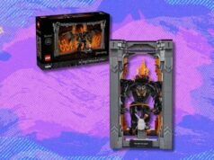 O Lego Icons Lord of The Rings Balrog Book Nook está com mais de US $ 20 de desconto agora na Amazon