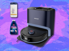 Limpe seus animais de estimação com US $ 100 de desconto no aspirador e esfregão robô Bissell FlexClean FurForce