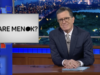 Stephen Colbert revela looksmaxxing e pergunta se os homens estão bem