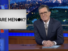 Stephen Colbert revela looksmaxxing e pergunta se os homens estão bem