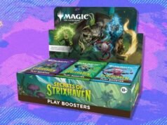 The Magic: The Gathering Secrets of Strixhaven Play Booster Box está com o preço mais baixo de todos os tempos na Amazon – economize mais de US $ 10