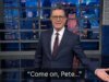 Stephen Colbert critica Pete Hegseth por gastos exorbitantes