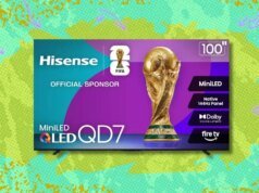 A enorme TV Hisense Mini-LED 4K Classe QD7 de 100 polegadas atingiu seu preço mais baixo de todos os tempos na Amazon – economize mais de US $ 500