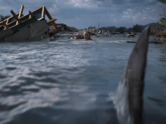 O trailer Thrash da Netflix mostra tubarões famintos após tsunami após furacão