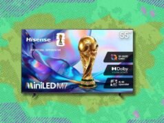 A TV Mini-LED 4K Hisense Classe M7 de 55 polegadas tem US $ 100 de desconto no Walmart – atualize por menos neste fim de semana