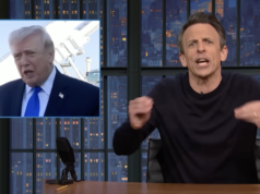 Seth Meyers passa 2 minutos reclamando sobre a bizarra história do clipe de papel de Trump