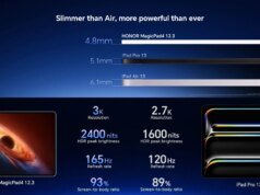 Honor MagicPad 4 lançado como o tablet mais fino do mundo com produtividade de IA de classe PC