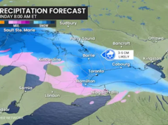 Potencial para mais de 50 cm: Tempestade de inverno perigosa ameaça partes de Ontário