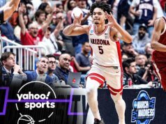 Arizona vence o Arkansas por 109-88 e passa para a Elite Oito