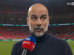 Pep Guardiola faz grande reivindicação ao Arsenal depois que o Manchester City vence a Carabao Cup