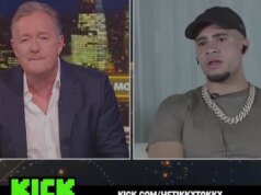 Piers Morgan sai da entrevista explosiva com HSTikkyTokky, influenciador apresentado em ‘Inside the Manosphere’ de Louis Theroux: ‘I Think You’re a F—ing Idiot’
