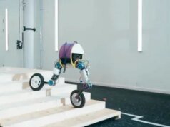 O incrível robô Roadrunner da RAI deixa humanóides para trás