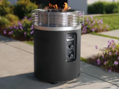 Eu tentei: Ninja’s Fireside360 é um aquecedor de pátio e uma fogueira em um só