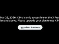 X move o X Pro para trás de $ 40/mês Premium + Paywall sem aviso prévio aos usuários