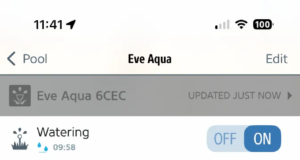 O controlador de água inteligente Eve Aqua permite regar o jardim pelo telefone