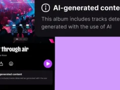 Por que o Spotify não tem botão para filtrar músicas de IA