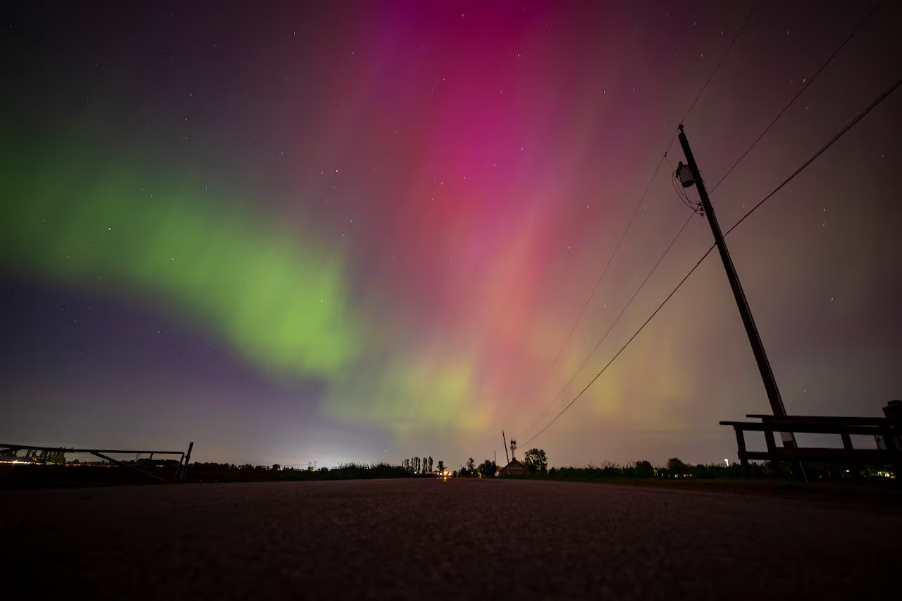 Janela para observar as auroras no sul do Canadá fechando à medida que a atividade solar diminui