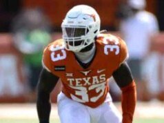 Saskatchewan Roughriders contrata David Gbenda, destaque do Texas