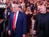 Trump bateu ao sorrir no UFC 327 ao lado de Marco Rubio e Ivanka enquanto as negociações de paz com o Irã fracassavam