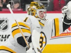 O erro de Jeremy Swayman nos Jogos Olímpicos do Bruins o levou ao estrelato nos playoffs