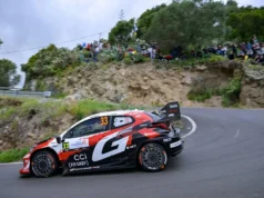 WRC Ilhas Canárias: Oliver Solberg aproxima-se de Sebastien Ogier com chuva