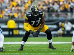O status do Steelers LT Broderick Washington está supostamente em mudança com o Draft da NFL, a decisão de Aaron Rodgers se aproximando