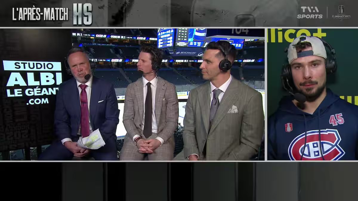 «C’est un gamer»: Alexandre Carrier foi enviado por Juraj Slafkovsky