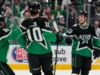 Johnston e Stars venceram Wild por 4-2 e igualaram a série de playoffs da primeira rodada
