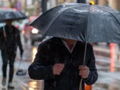 Alerta de chuva em vigor no sábado na região de Waterloo, Guelph e área com possibilidade de até 40 mm