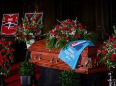 Funérailles de Rodger Brulotte: bonsoir, il est part! (bis)