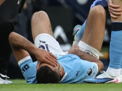 Atualização sobre a lesão de Rodri enquanto Man City desferia um grande golpe na corrida pelo título