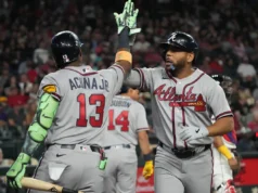 Braves faz uma quinta entrada de 8 corridas e ultrapassa os Diamondbacks por 17-2