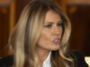 Melania Trump nega ‘relacionamento’ com Jeffrey Epstein em discurso surpresa