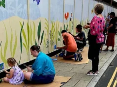 Comícios comunitários após vandalismo mural no dia do derby