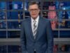 Stephen Colbert sugere que Trump tem inveja da popularidade do Papa Leão XIV, do Palácio de Ouro e do ‘Chapéu Insano’ | Vídeo