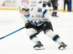 Cooley marca duas vezes na vitória do Mammoth por 6-2 sobre o Kraken