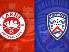 Assista: Larne x Coleraine e atualizações de cinco outros jogos da Premiership irlandesa