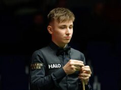 Estreante no Campeonato Mundial de Snooker consegue empate que pediu contra a lenda do Crisol