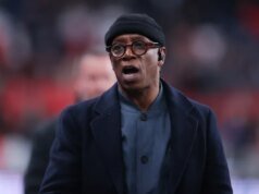 ‘É ridículo’ – Ian Wright critica críticas ‘patéticas’ ao Arsenal