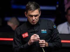 Ronnie O’Sullivan pune estreante nervoso ao iniciar campanha de expansão de recorde no Crisol