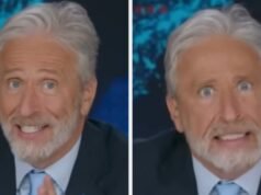 de Trump "Estranho como uma merda" Momento do Salão Oval assustou totalmente Jon Stewart, e é honestamente hilário