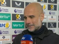 Pep Guardiola cita a ‘única chance’ do Man City de vencer o Arsenal e conquistar o título da Premier League